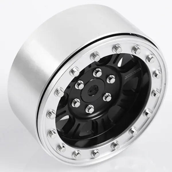 Rc4wd Raceline Monster 2.2" Beadlock Wheels (Black/Silver)