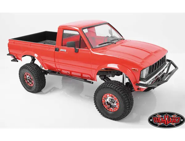 Rc4wd Tro 1.7" Stamped Steel Beadlock Wheels (Red/Chrome)