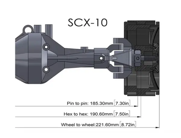 Rc4wd Ballistic Off Road Razorback 2.2" Beadlock Wheels