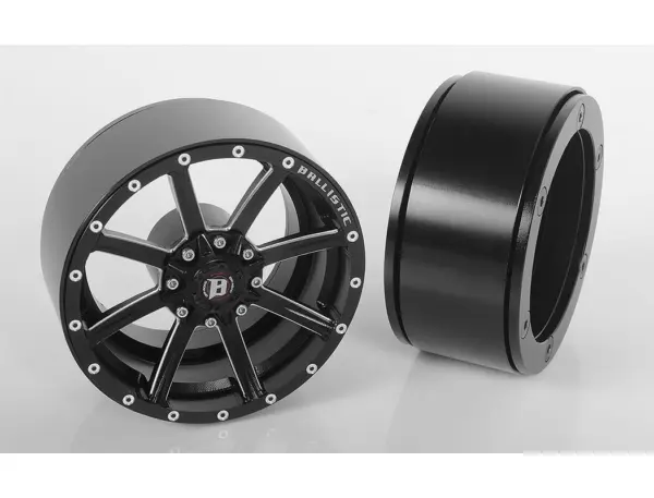 Rc4wd Ballistic Off Road Razorback 2.2" Beadlock Wheels