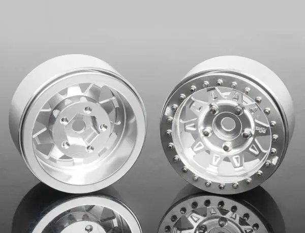 Rc4wd Dirty Life Roadkill 1.7" Beadlock Wheels (Silver)