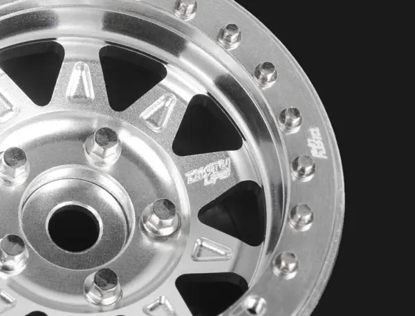 Rc4wd Dirty Life Roadkill 1.7" Beadlock Wheels (Silver)