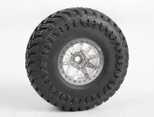 Rc4wd Dirty Life Roadkill 1.7" Beadlock Wheels (Silver)