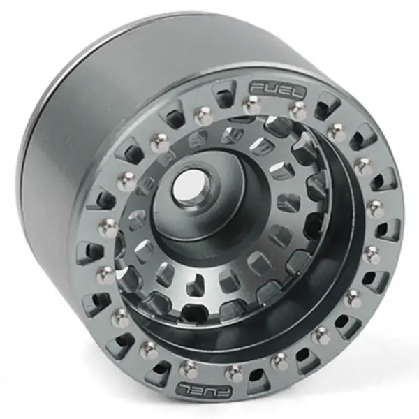 Rc4wd Fuel Off-Road 1.55 Zephyr Beadlock Wheels (Gunmetal)