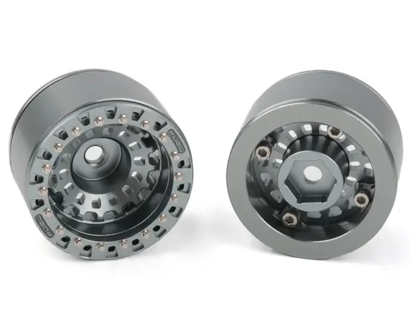Rc4wd Fuel Off-Road 1.55 Zephyr Beadlock Wheels (Gunmetal)