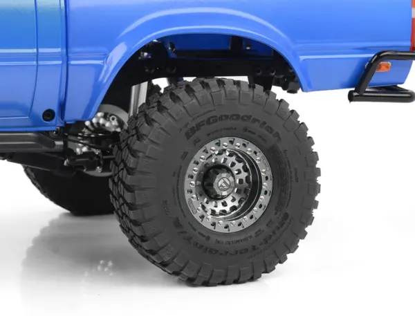 Rc4wd Fuel Off-Road 1.55 Zephyr Beadlock Wheels (Gunmetal)