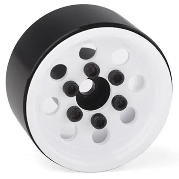 Rc4wd Stamped Steel 1.0" Pro8 Beadlock Wheels (White)