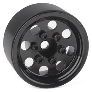 Rc4wd Stamped Steel 1.0" Pro8 Beadlock Wheels (Black)
