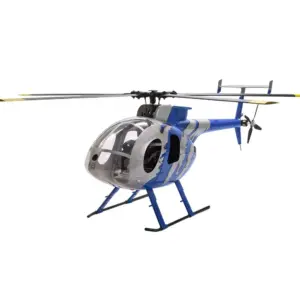 FLISHRC MD500E G-jive (Blue) RTF FL500 V2 500 Class/Size Scale RC Helicopter