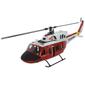 FLISHRC UH-1N Bell 212 Twin Huey (Rescue painting) RTF FL500 V2 500-Class/Size Scale RC Helicopter