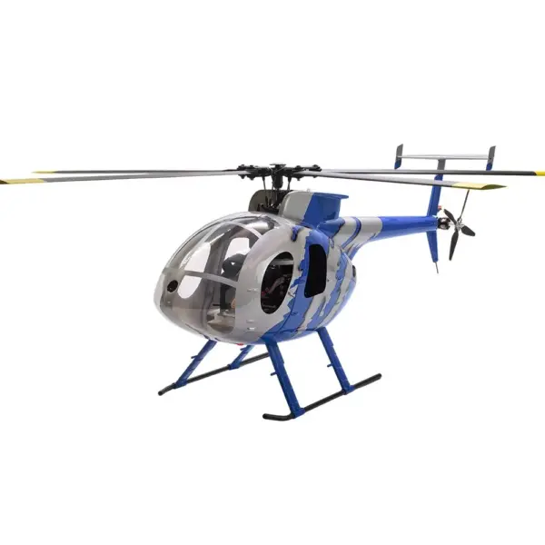 FLISHRC MD500E G-jive (Blue) RTF FL500 V2 500 Class/Size Scale RC Helicopter