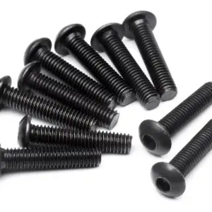 HPI Racing Button Head Screw M3X14Mm (Hex Socket/10Pcs)