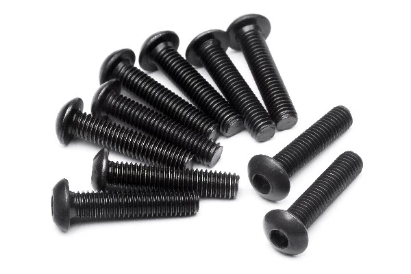 HPI Racing Button Head Screw M3X14Mm (Hex Socket/10Pcs)