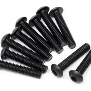 HPI Racing Button Head Screw M3X16Mm (Hex Socket/10Pcs)