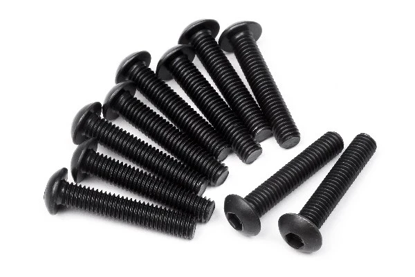 HPI Racing Button Head Screw M3X16Mm (Hex Socket/10Pcs)