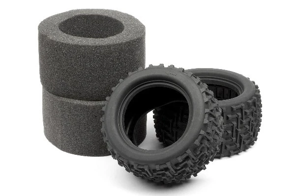 HPI Racing Bullet Ammunition Tyres (2Pcs)