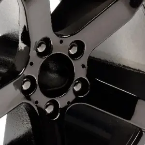 HPI Racing Bullet Mt Wheels Black Chrome (Pr)