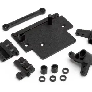 HPI Racing Bullet Flux Esc Plate and Steering Bellcrank