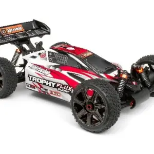 HPI Racing Clear Trophy Buggy Flux Bodyshell W Masks and Deca