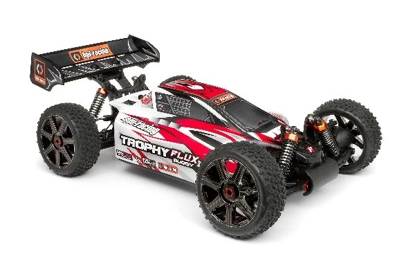 HPI Racing Clear Trophy Buggy Flux Bodyshell W Masks and Deca