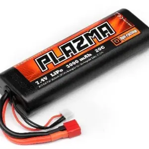 HPI Racing Plazma 7.4V 3000Mah 20C Lipo RND Case S.Pack 22.2W