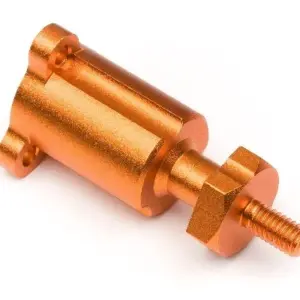 HPI Racing Aluminum Wheel Hub Right (Orange)