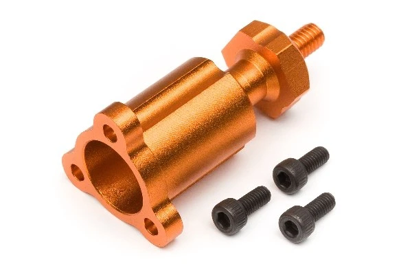 HPI Racing Aluminum Wheel Hub Right (Orange)