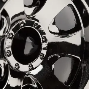 HPI Racing Warlock Wheel Black Chrome (2.2In/2Pcs)