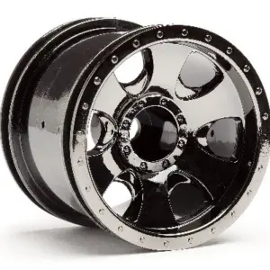 HPI Racing Warlock Wheel Black Chrome (2.2In/2Pcs)