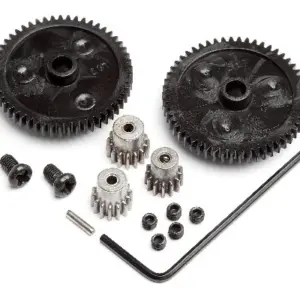 HPI Racing Spur Gear Set (2Pcs)/Pinion Gear Set (3Pcs)