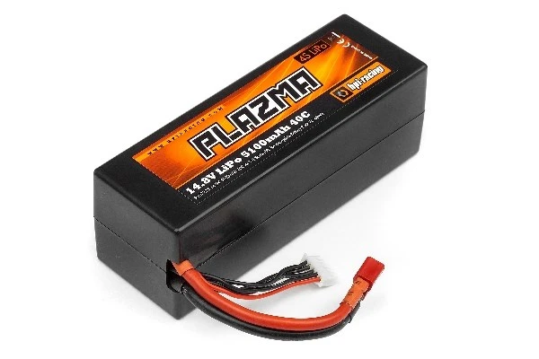 HPI Racing Plazma 14.8V 5100Mah 40C Lipo Battery Pack 75.48Wh