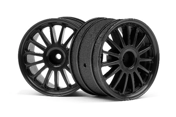 HPI Racing WR8 Tarmac Wheel Black (2.2inch57X35Mm/2Pcs)
