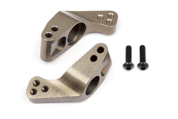HPI Racing Aluminum Rear Hub Carrier Set (0 Deg/Hard Anodize) – view 2