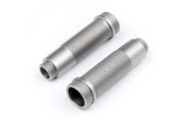 HPI Racing Aluminum Shock Body Set (Gunmetal/2Pcs)