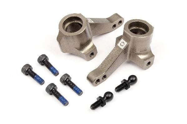 HPI Racing Aluminum Knuckle Set (Hard Anodized) – view 2