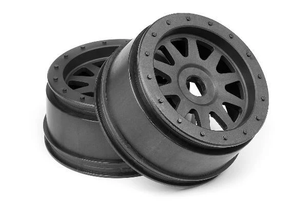 HPI Racing Tr-10 Glue-Lock Wheel Gunmetal (120X60Mm/2Pcs)