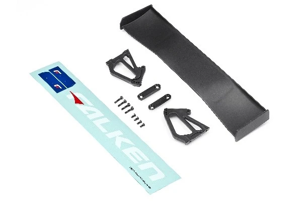 HPI Racing Gt Wing Set (Type F / 10Th Scale / Black)