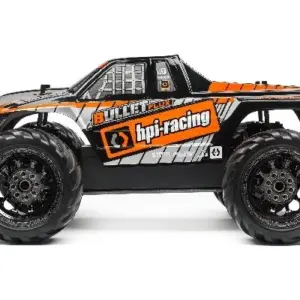 HPI Racing Bullet Mt Clear Body W/ Nitro/Flux Decals