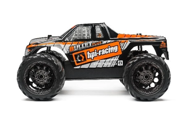 HPI Racing Bullet Mt Clear Body W/ Nitro/Flux Decals