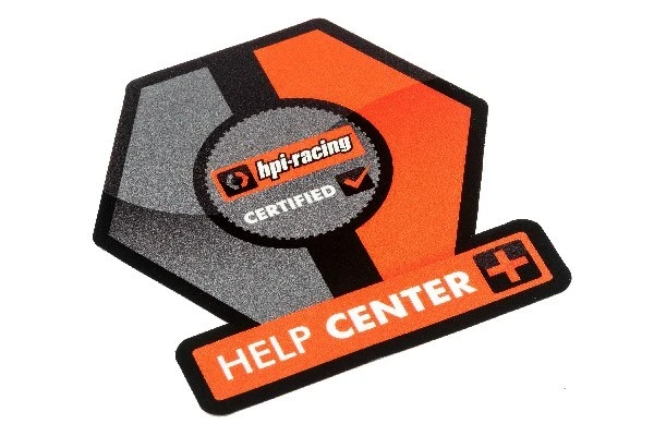 HPI Racing Hpi Help Center Shop Window Sticker