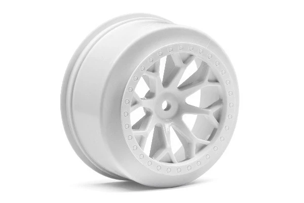 HPI Racing 8-Shot Sc Wheel (White/2Pcs)