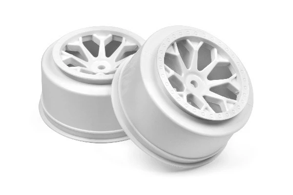 HPI Racing 8-Shot Sc Wheel (White/2Pcs)