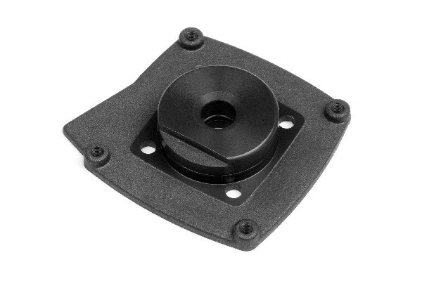 HPI Racing Cover Plate (Black/T3.0)