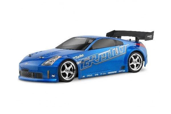 HPI Racing Nissan 350Z Greddy Twin Turbo Body (190Mm)