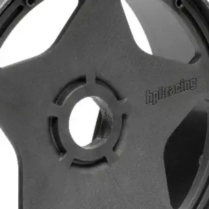 HPI Racing Super Star Wheel Gunmetal Front (120X60Mm/2Pcs/)
