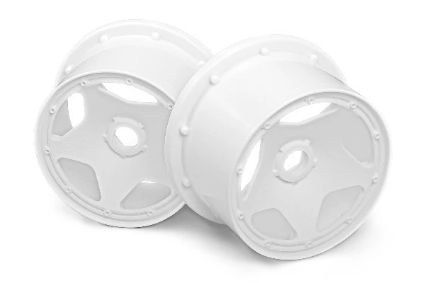 HPI Racing Super Star Wheel White (120X75Mm/2Pcs)
