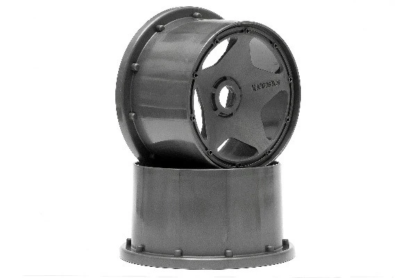 HPI Racing Super Star Wheel Gunmetal Rear (120X75Mm)