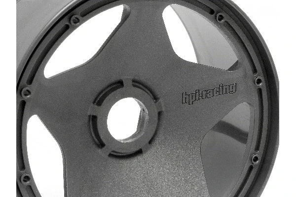 HPI Racing Super Star Wheel Gunmetal Rear (120X75Mm)