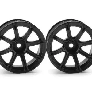 HPI Racing Work Emotion Xc8 Wheel 26Mm Black (9Mm Offset)