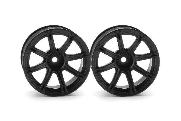 HPI Racing Work Emotion Xc8 Wheel 26Mm Black (9Mm Offset)